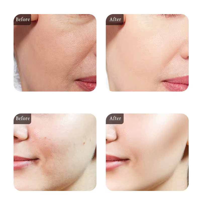 Sérum et crème hydratante pour le visage