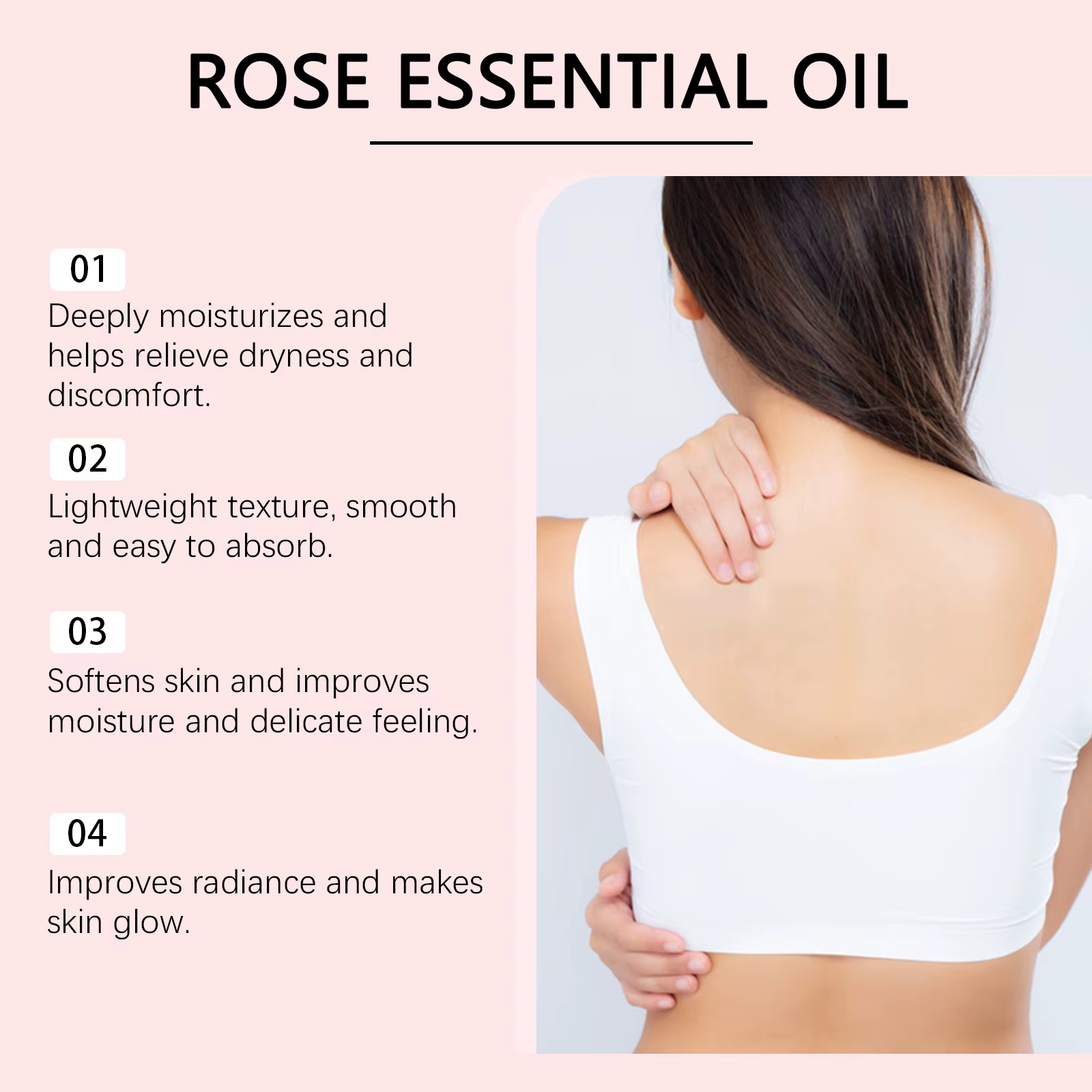 Huile essentielle de Rose nourrissante