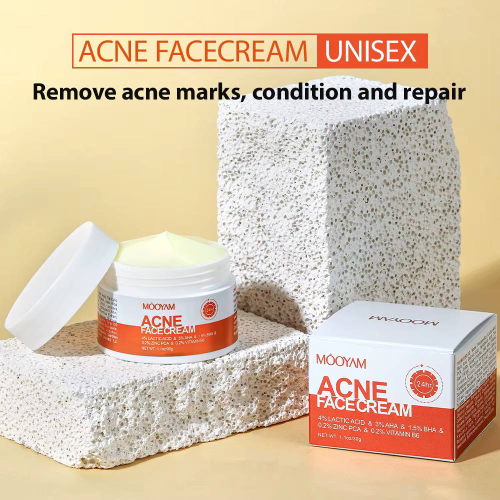 Crème Visage Anti-Acné aux Herbes