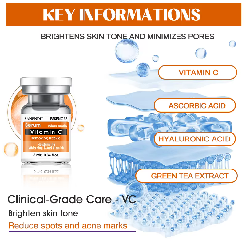 Sérum facial à la vitamine C