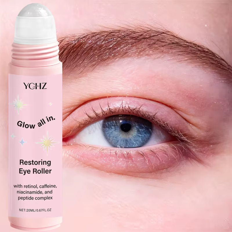 Essence Roll-On Contenant de la Caféine pour les Yeux - Produit de Soin de la Peau