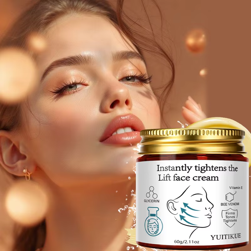 Crème pour le visage au venin d'abeille YUITIKUE - Effet tenseur instantané