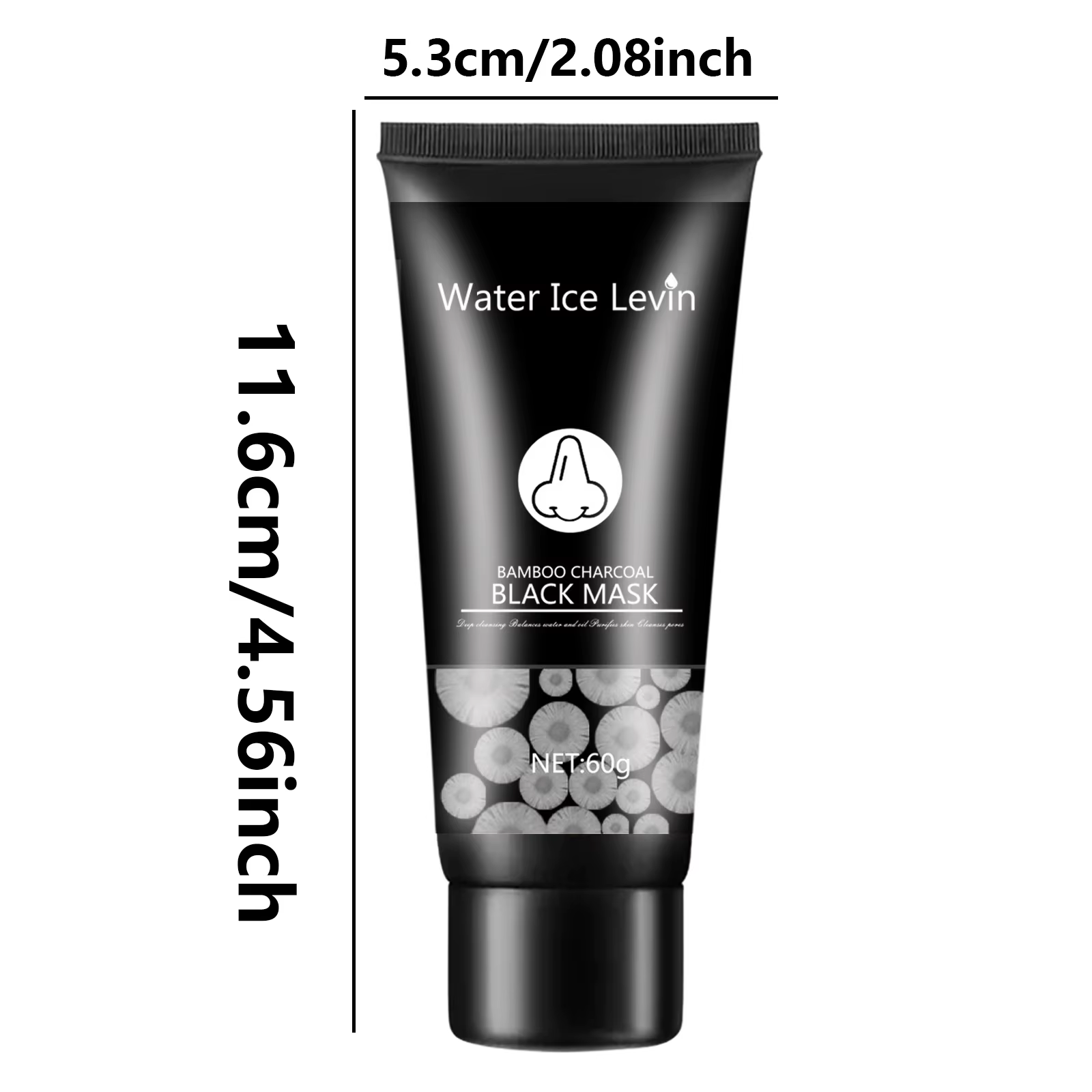 Masque nettoyant noir au charbon de bambou
