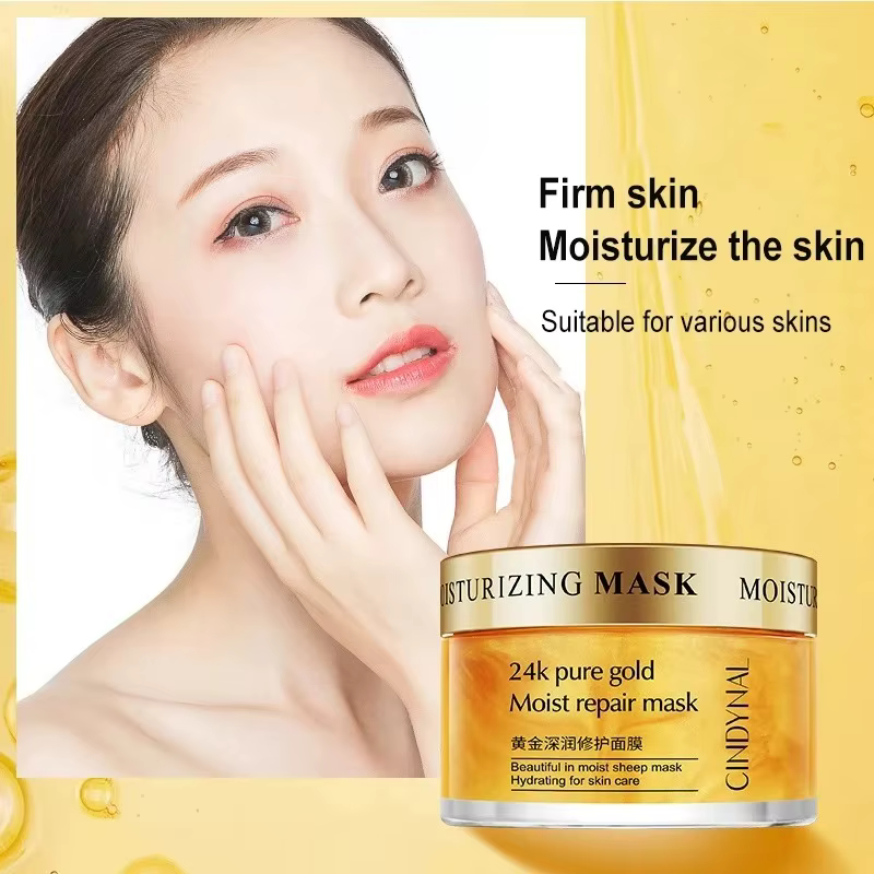 Masque facial au collagène Anti-rides crème hydratante blanchissant