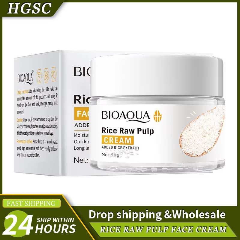 BIOréveiller A-Crème éclaircissante pour le visage au riz blanc