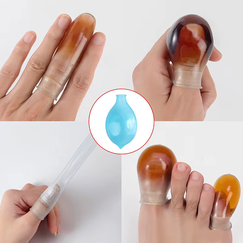 Potion de trempage pour les blessures des orteils et des doigts, douche des plaies, housse de protection étanche, outil de soins des pieds pour hommes et femmes