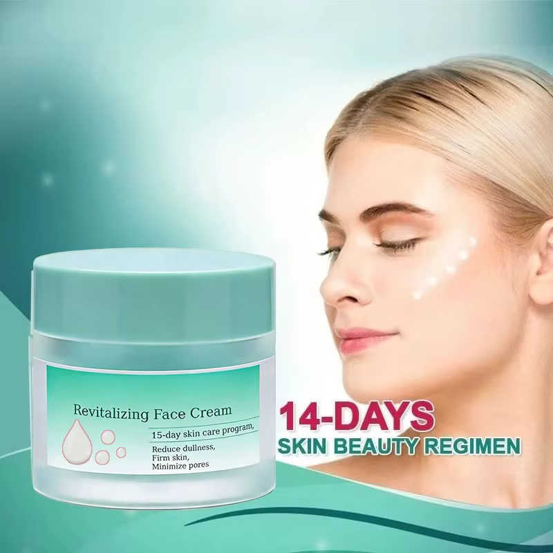 Crème revitalisante pour renouvellement du visage