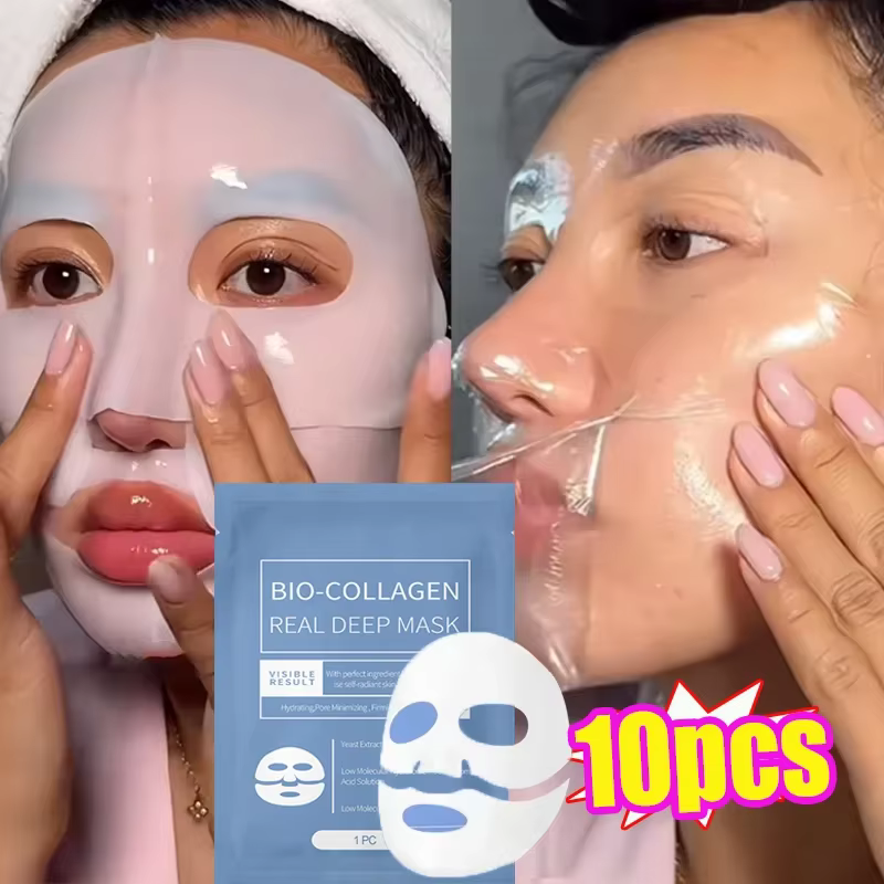 Masque facial au collagène Bio