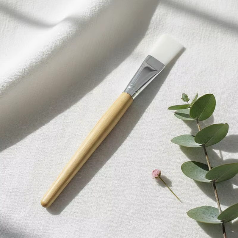 Pinceau applicateur de masque facial en silicone souple et professionnel pour l'application de masques de boue DIY – Idéal pour les soins de la peau et la beauté