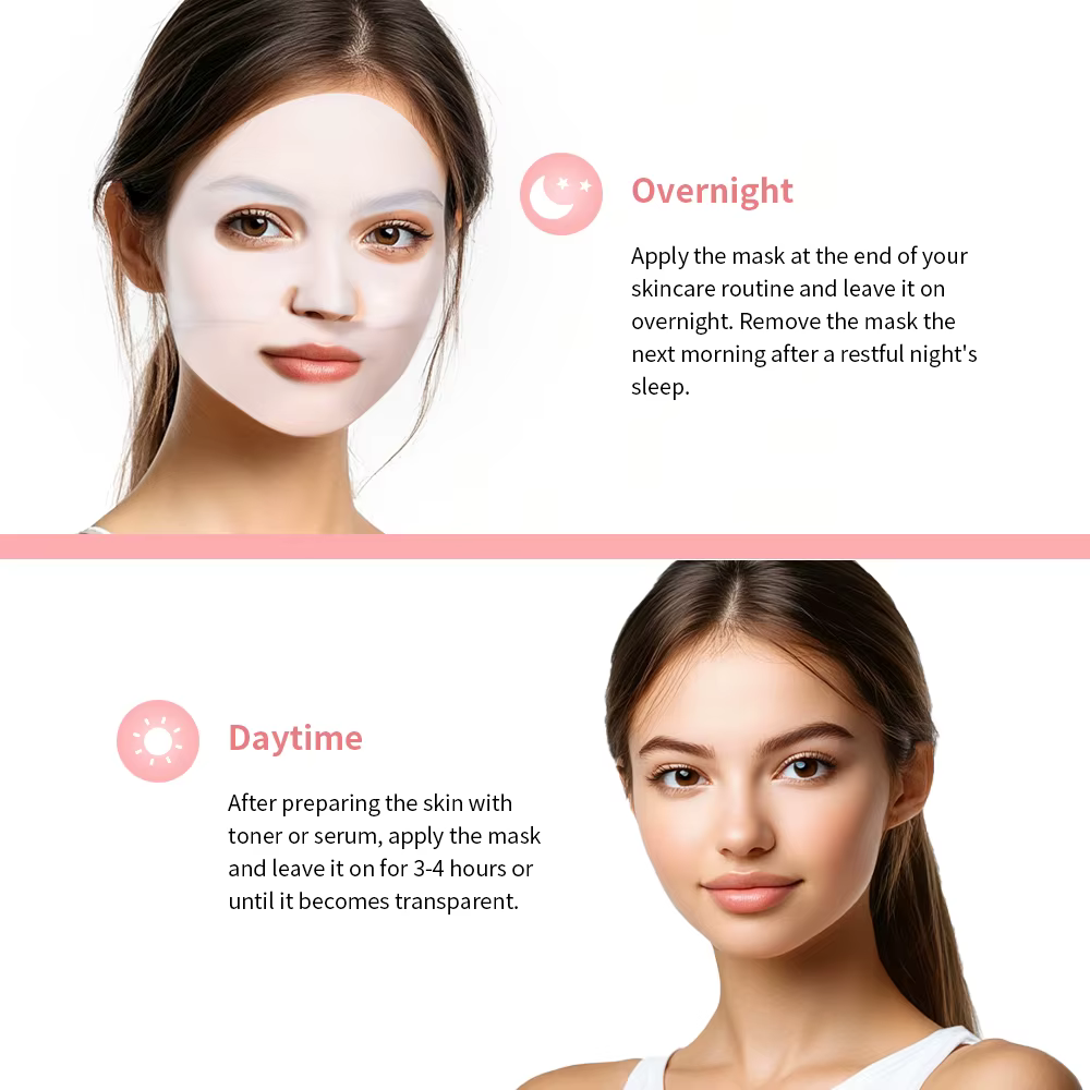 Masque facial en profondeur au bio-colagène