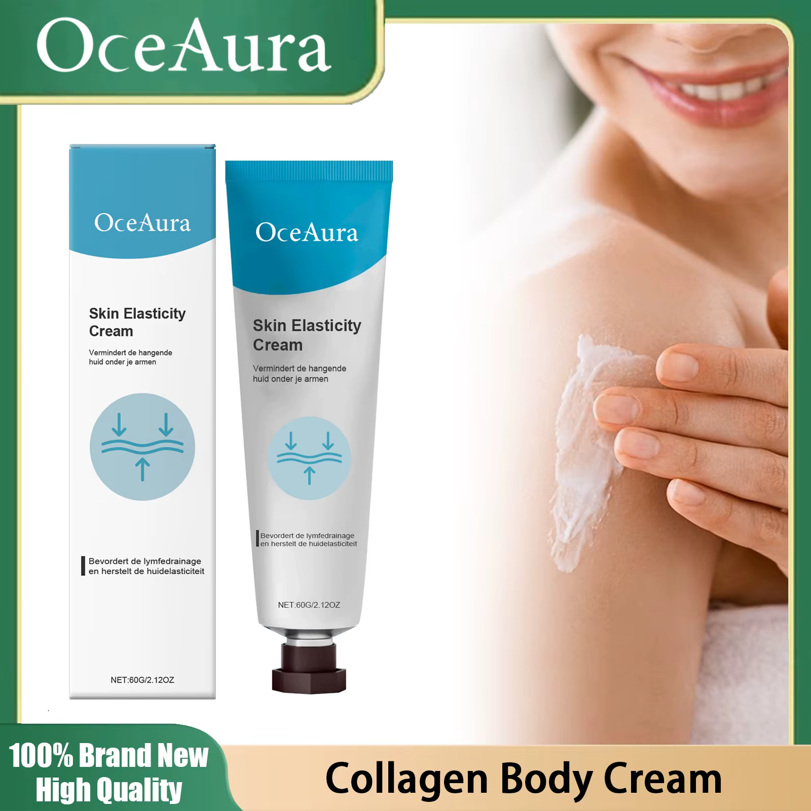 Crème raffermissante pour la peau des bras