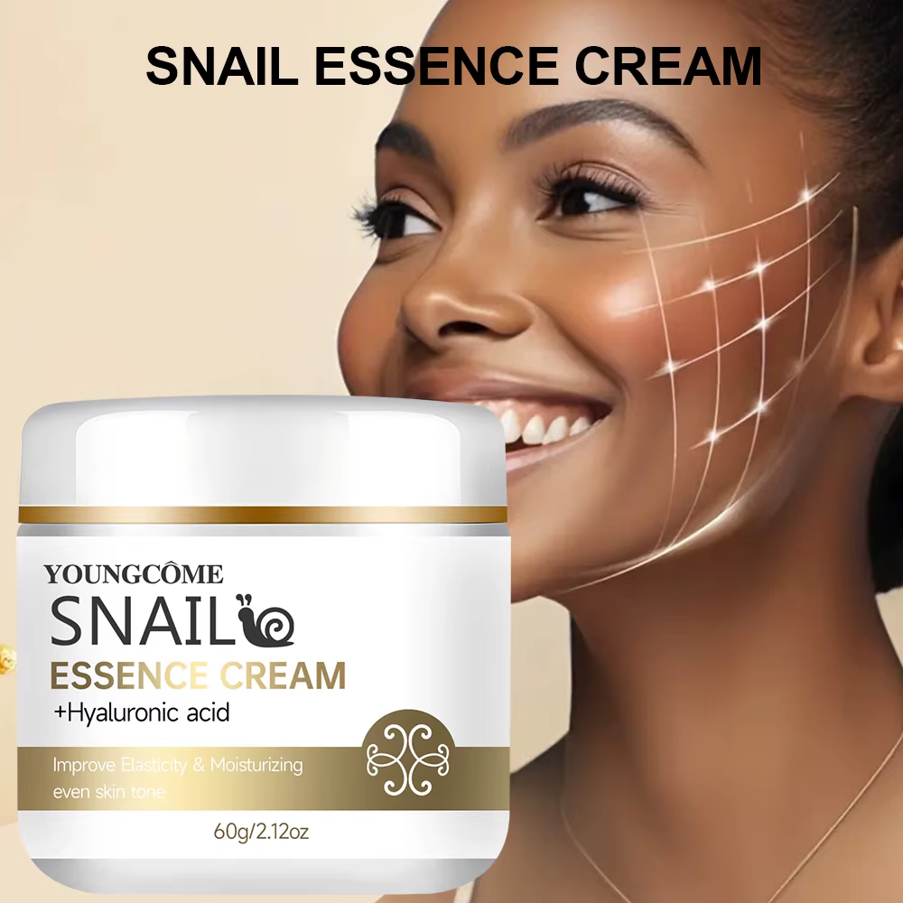 Crème à l'essence d'escargot avec acide hyaluronique