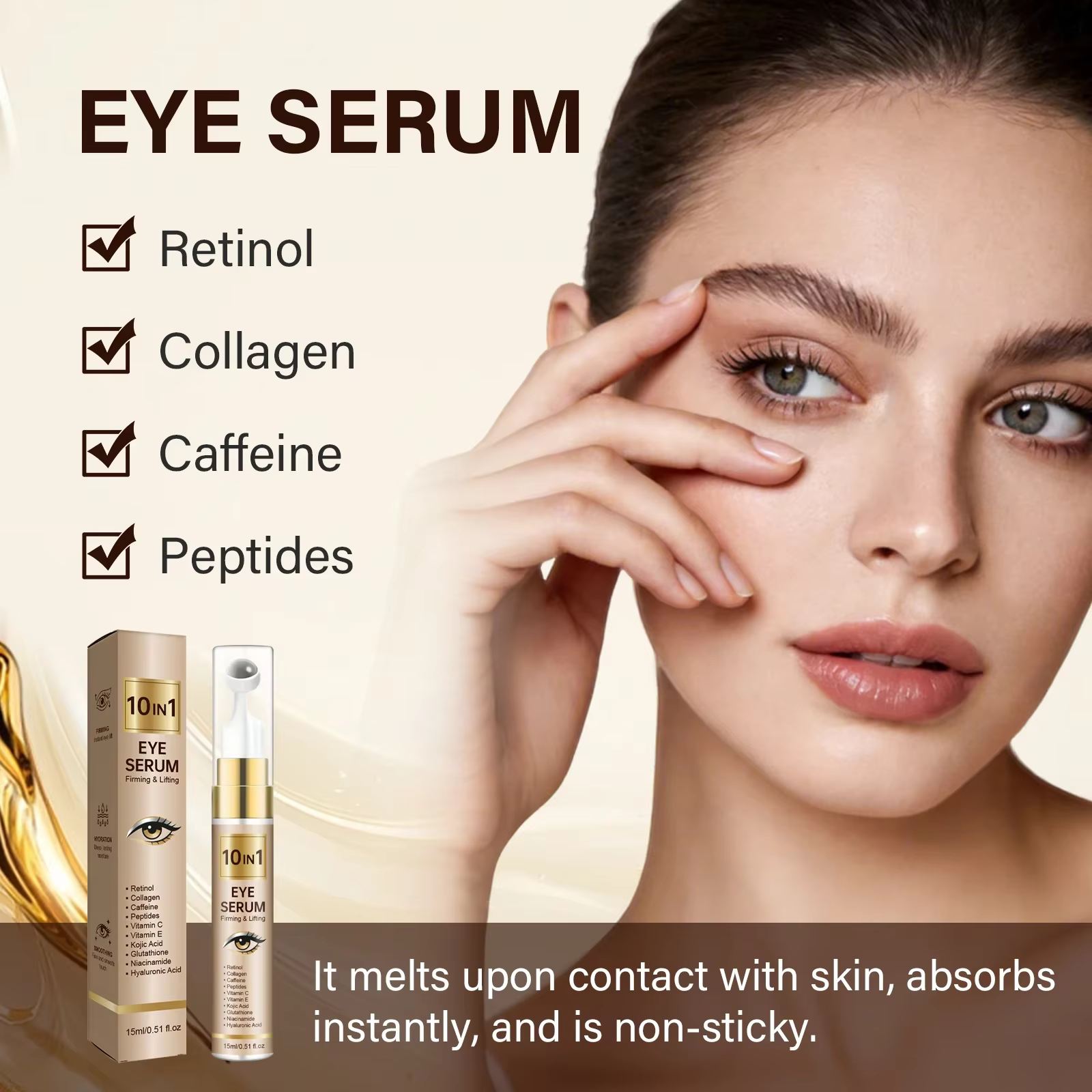 Sérum pour les yeux 10 en 1