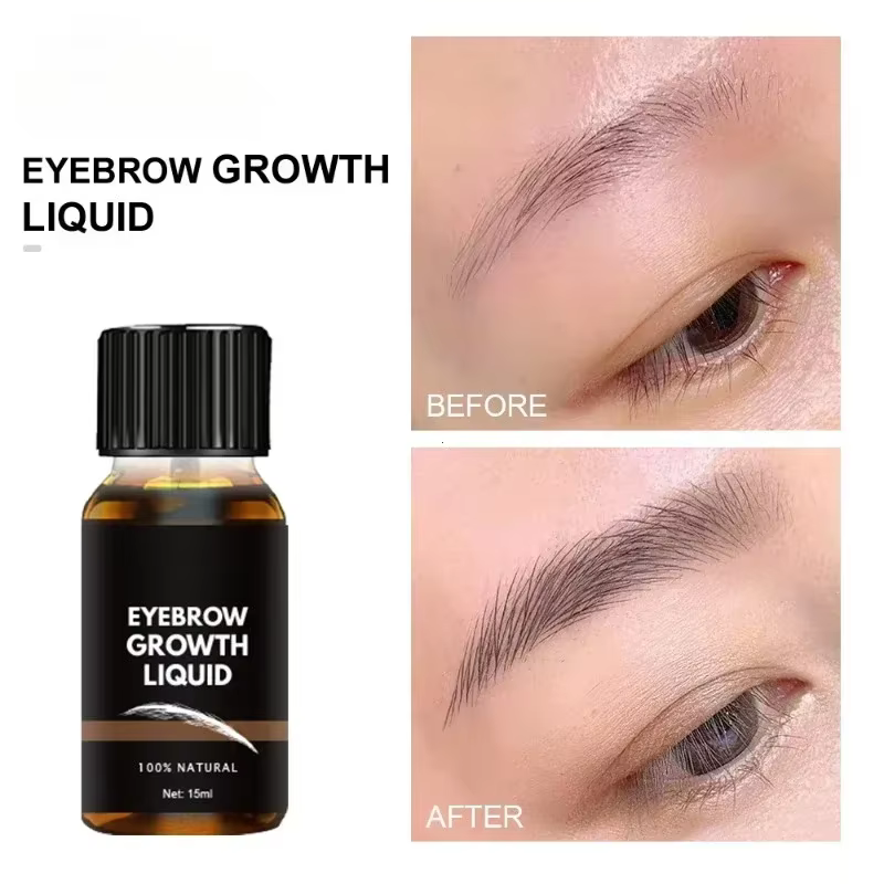 Sérum de croissance des cils et des sourcils, croissance rapide, prévention de la perte de cheveux, traitement endommagé, produits de soins pour le maquillage des yeux épais et denses, nouveau 2024