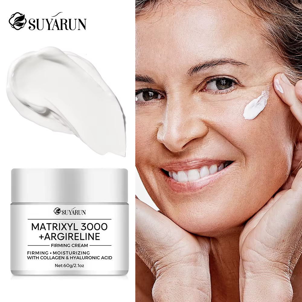 SUYARUN Matrixyl 3000+ Crème raffermissante Argireline Previene la rugosité