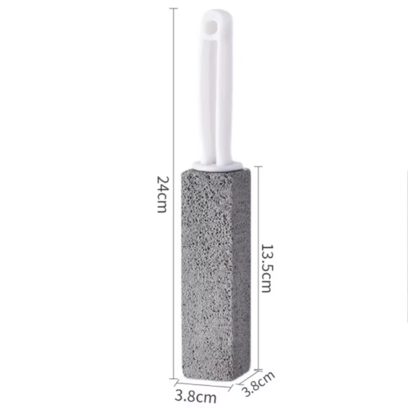 Brosse de toilette en pierre ponce, décontaminations en profondeur, brosse de nettoyage polyvalente, évier de carrelage, outils de nettoyage, dissolvant de taches au calcaire, 1 pièces