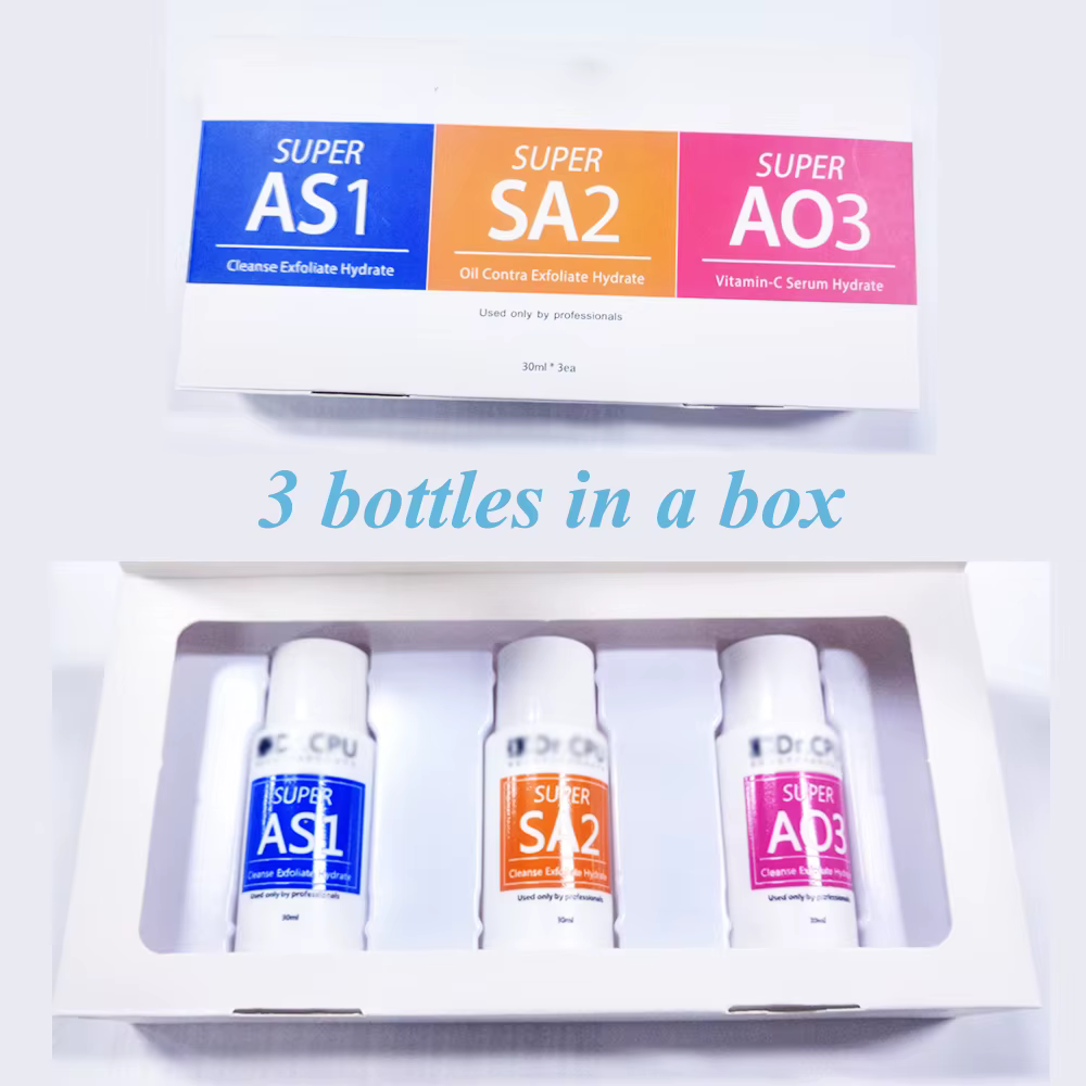 Solution de Peeling Aqua pour la peau