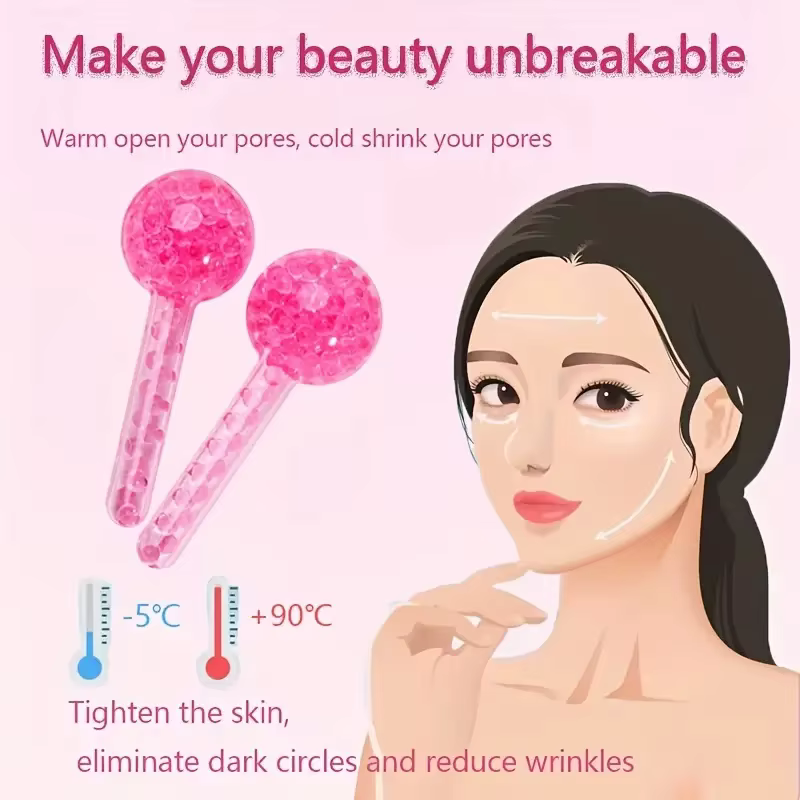 Boîte de 2 pièces de globes LCE pour le visage et les yeux