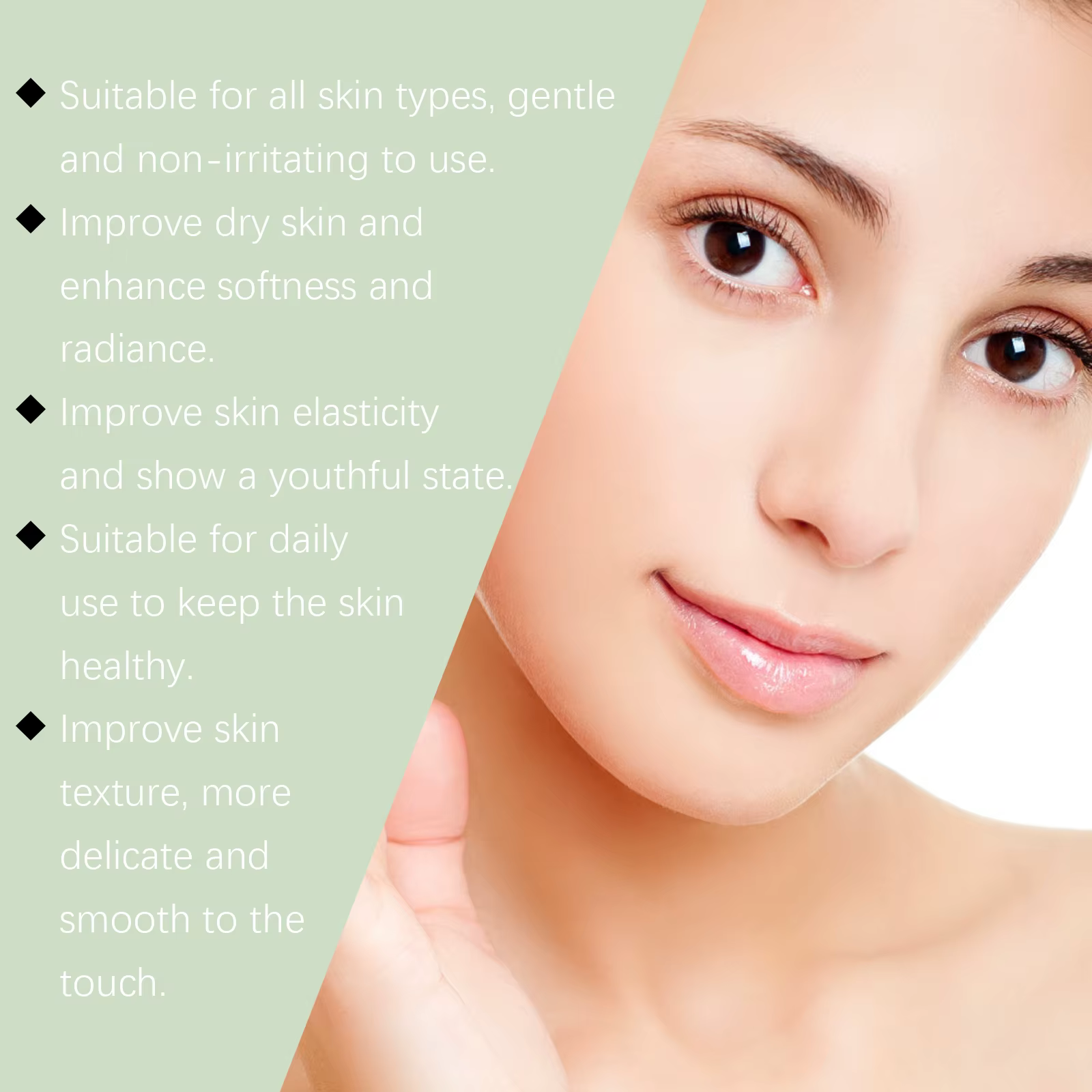 Gel nettoyant pour le visage à l'acide hyaluronique