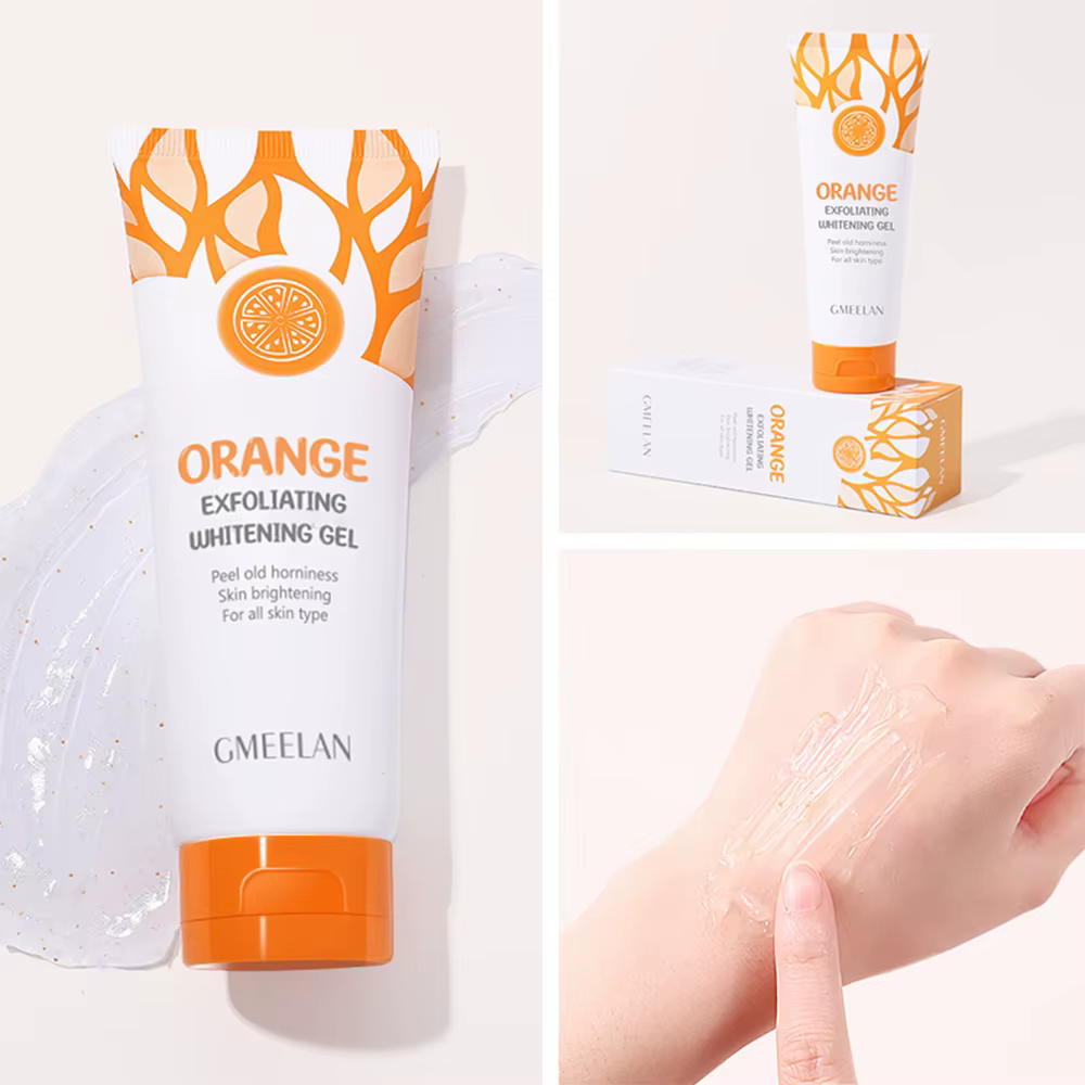 Gel exfoliant Orange dissolvant de taches morts éclaircir Peeling 50g réparation douce gommage blanchir hydratant soin de la peau coréen