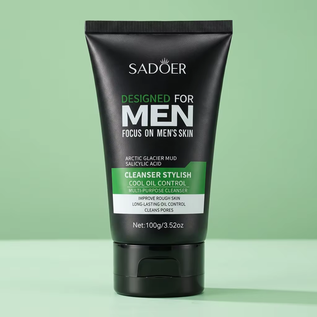 SADOER Nettoyant Visage Homme à l'Acide Salicylique