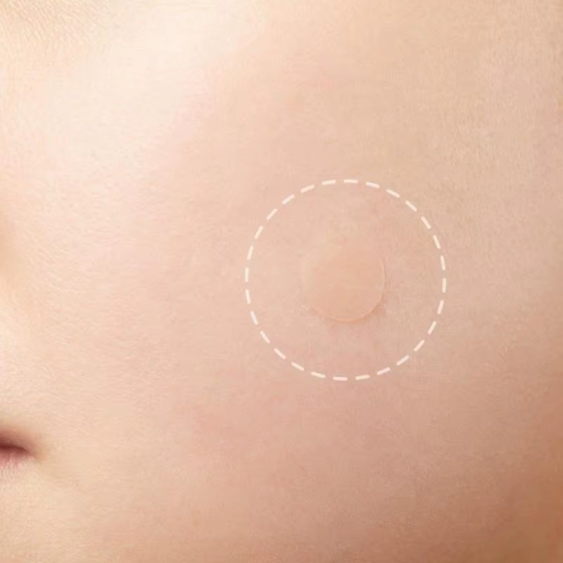 Autocollants de traitement pour le visage