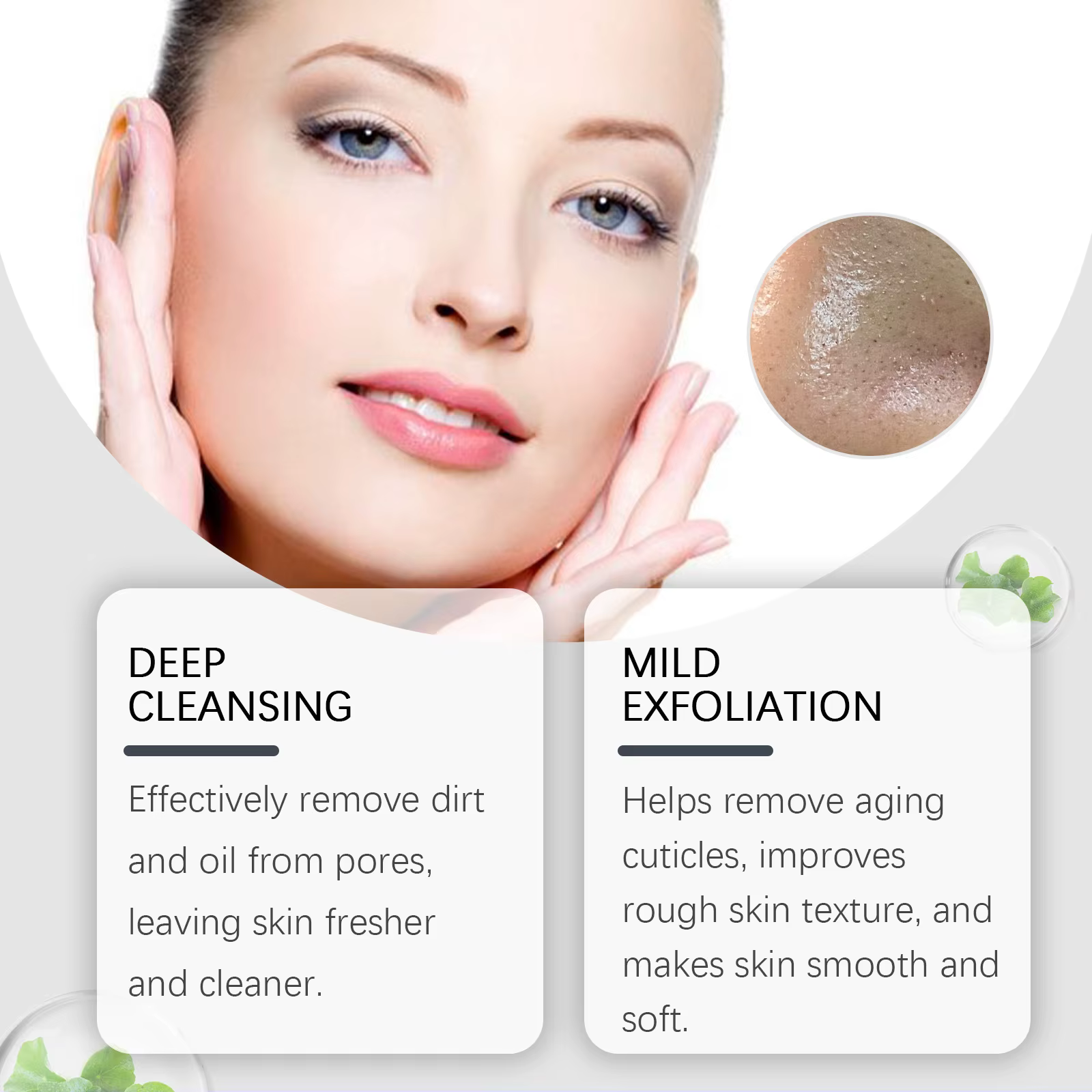 Masque de nettoyage des pores en argile