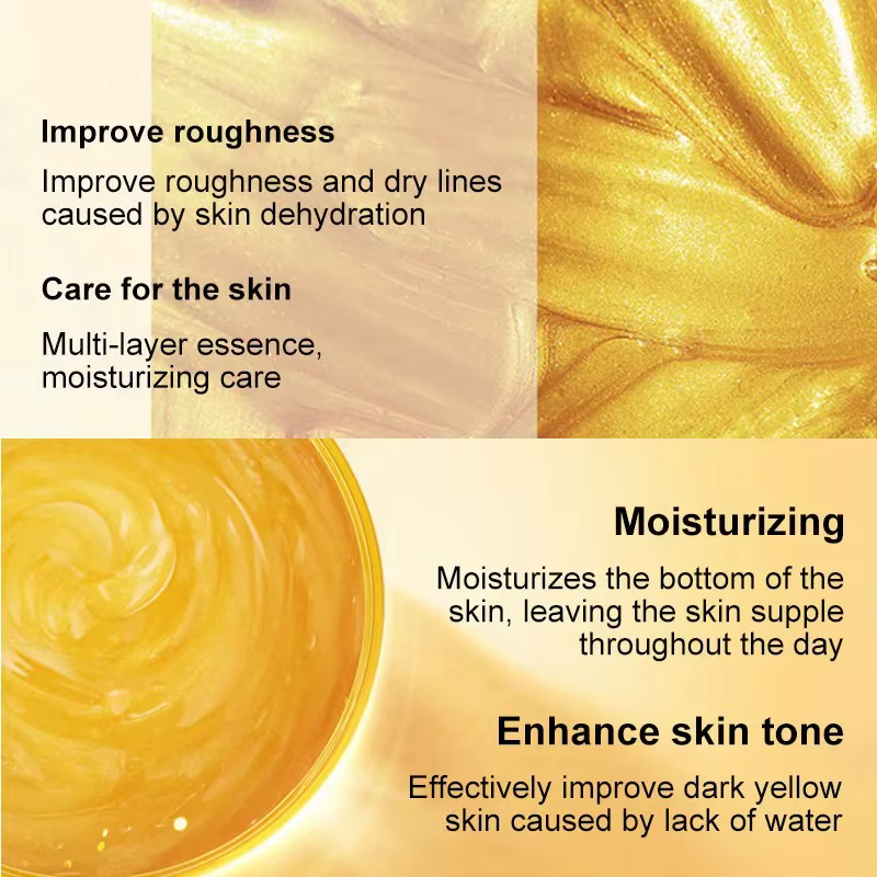 Masque facial au collagène Anti-rides crème hydratante blanchissant