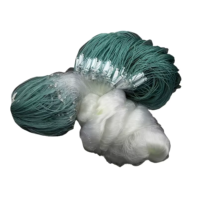 Filet flottant robuste, grande couverture, capture et libération sans dommages. Nylon léger pour lac/rivière/étang/bateau.