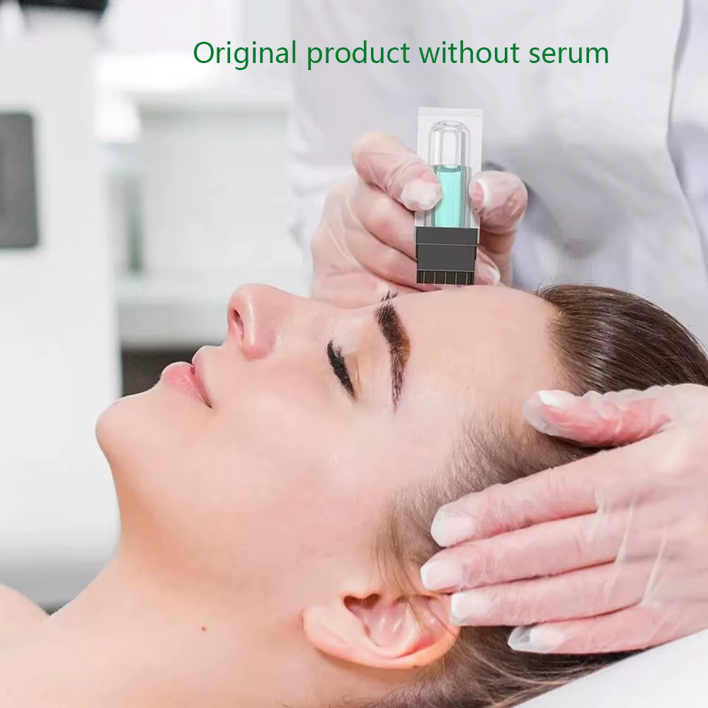 Nouveau stylo dermique à micro-aiguilles 25 points HN25 et applicateur de sérum - Outil professionnel de microneedling