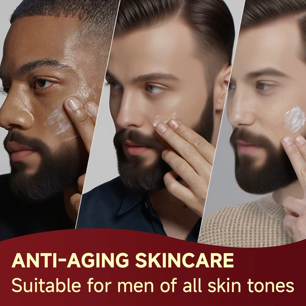 Crème pour le visage pour hommes au collagène et au rétinol – Anti-âge