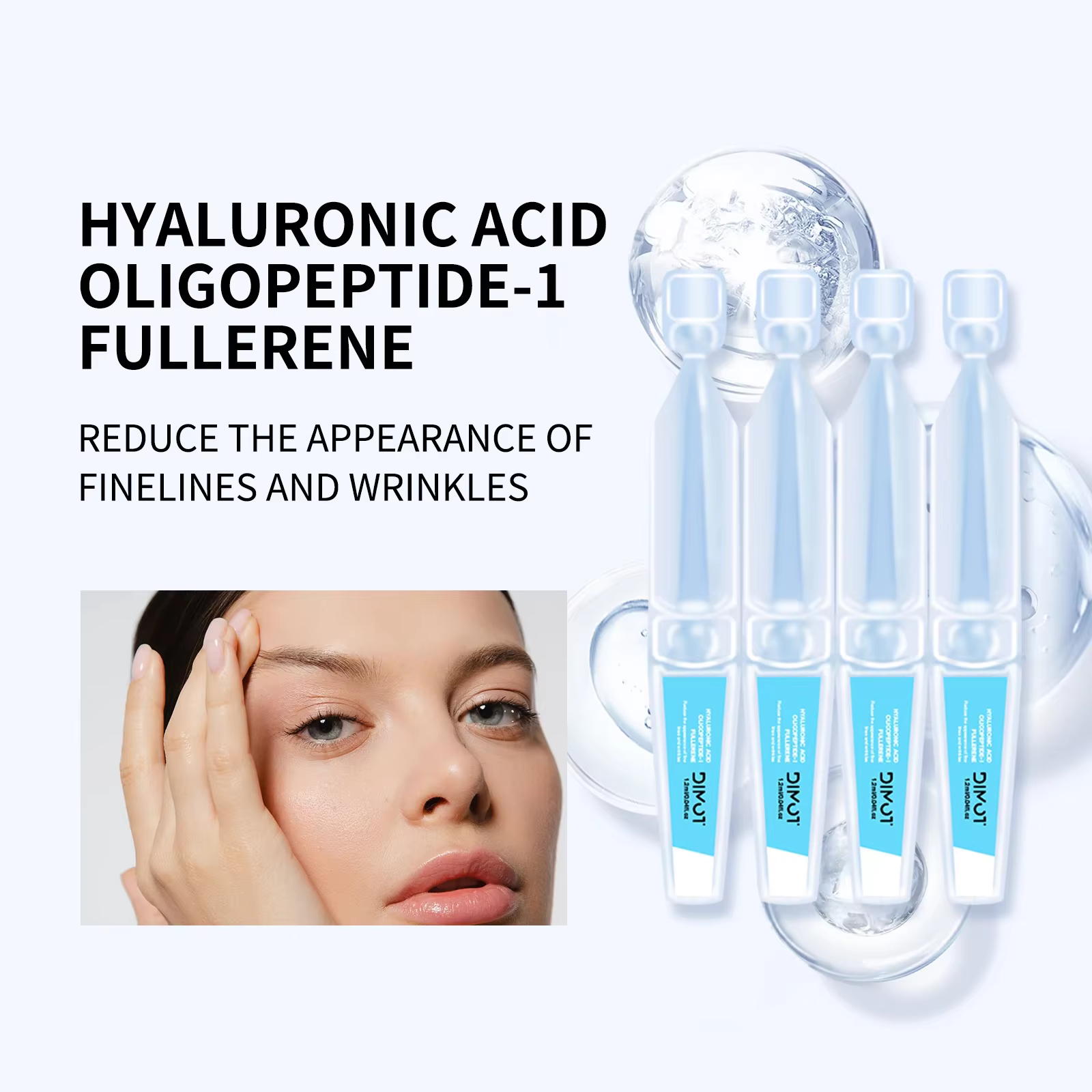 Sérum à 3% d'acide hyaluronique et de fullerènes