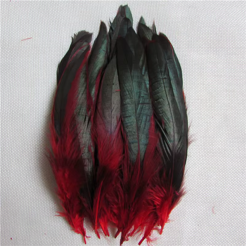Plume décorative pour vêtements de scène, 12.5-20cm, masque, accessoires de bricolage, 50 racines par paquet