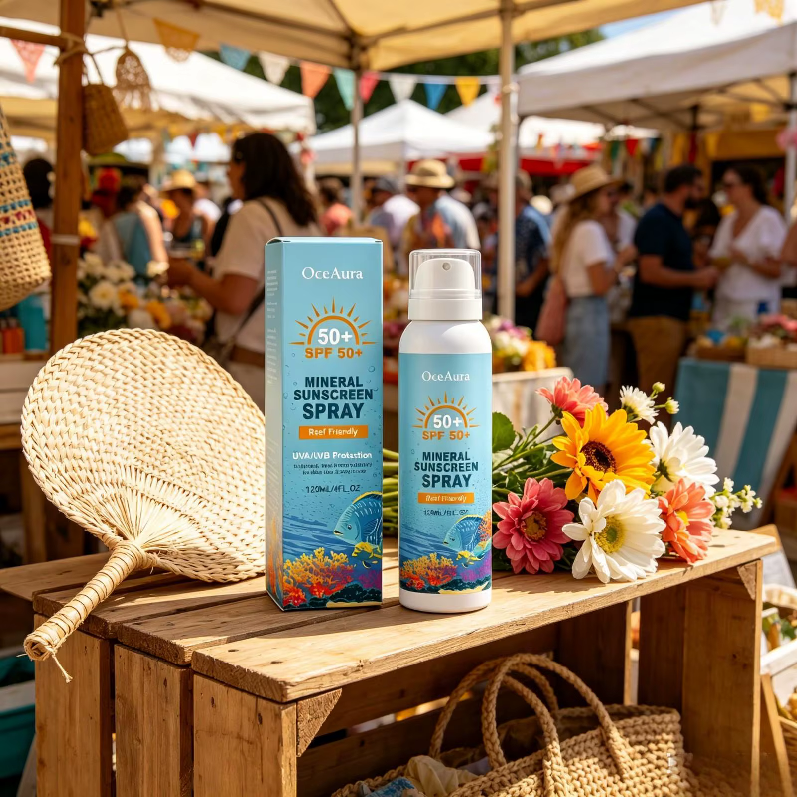 Spray solaire SPF 50, protection solaire anti-UV