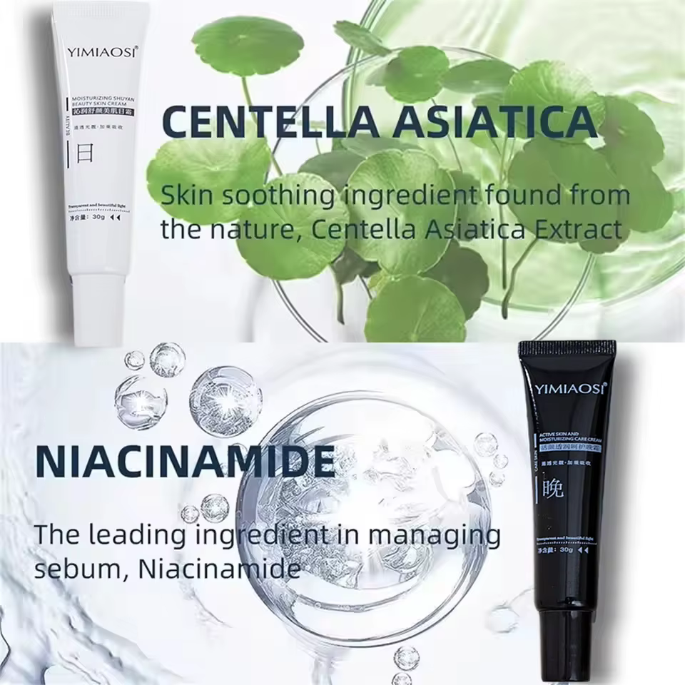 Crème Réparatrice Anti-Rougeurs Visage – Améliore la Peau Sensible et la Sécheresse – Lotion Hydratante Apaisante – Élimine la Rosacée – Jour et Nuit – Cosmétiques Coréens