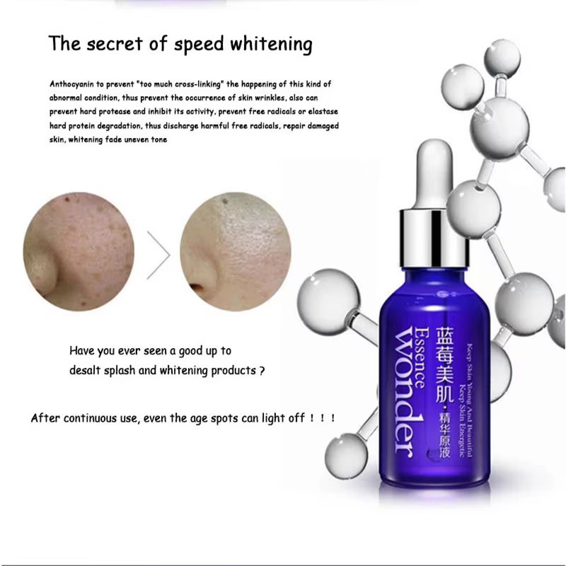 BIOAQUA myrtille merveille Essence sérum visage Lifting Anti-âge rides