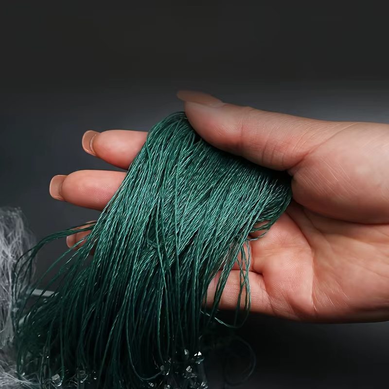 Filet flottant robuste, grande couverture, capture et libération sans dommages. Nylon léger pour lac/rivière/étang/bateau.
