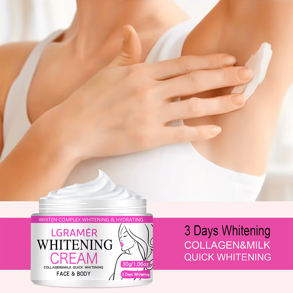 Crème blanchissante pour le visage