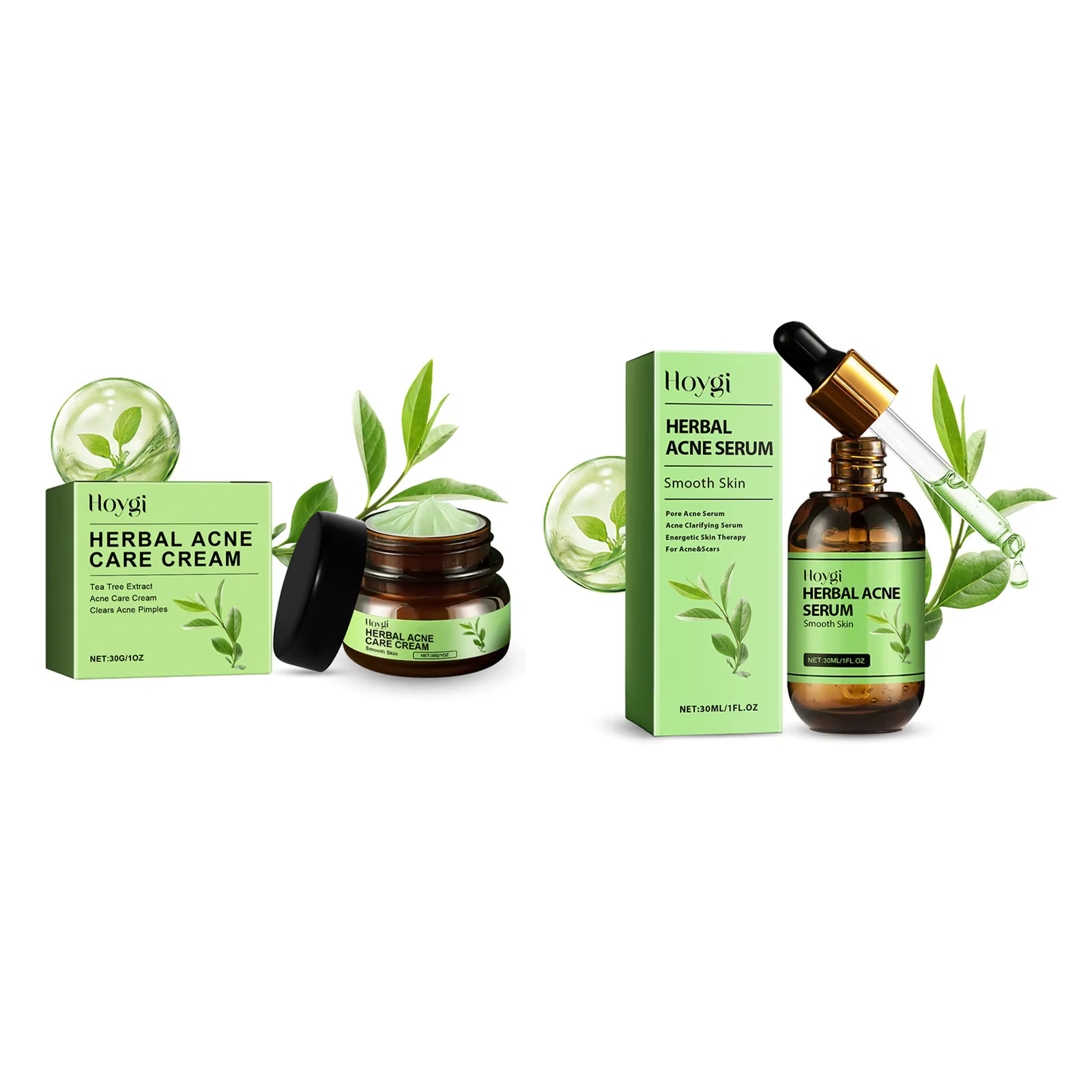 Crème pour le visage contre l'acné