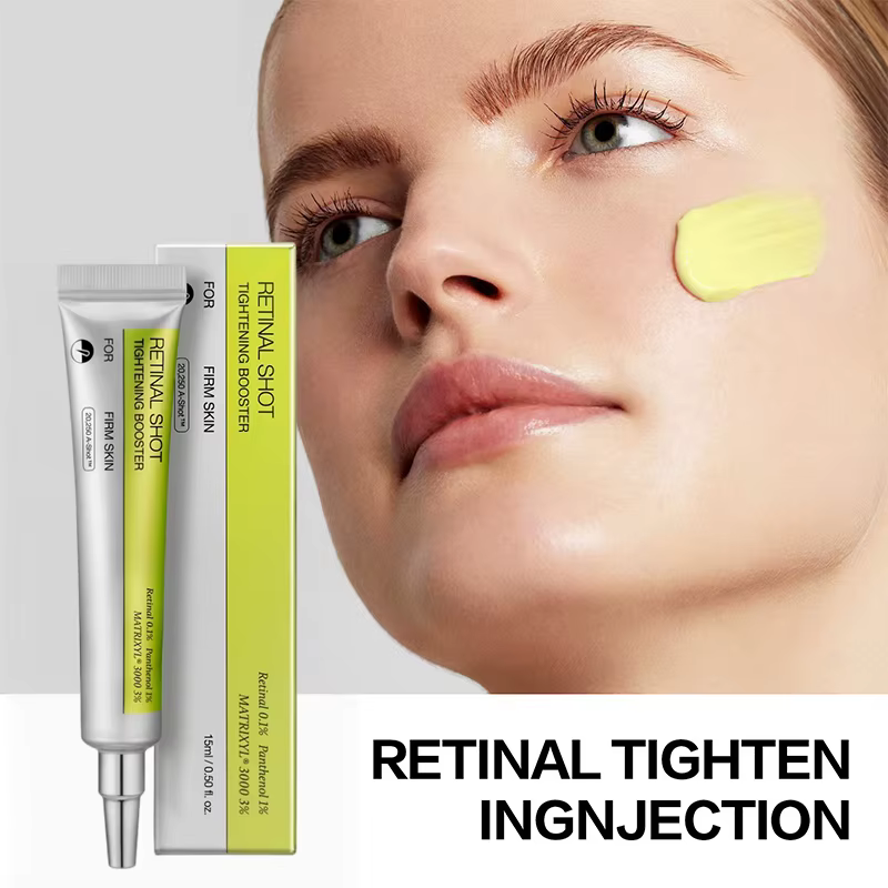 Crème pour les yeux au rétinol pour les cernes et les rides