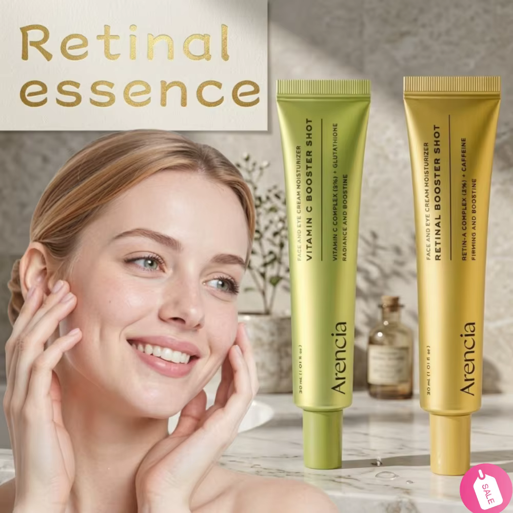 Crème Visage Anti-Âge Arencia au Rétinal et Caféine