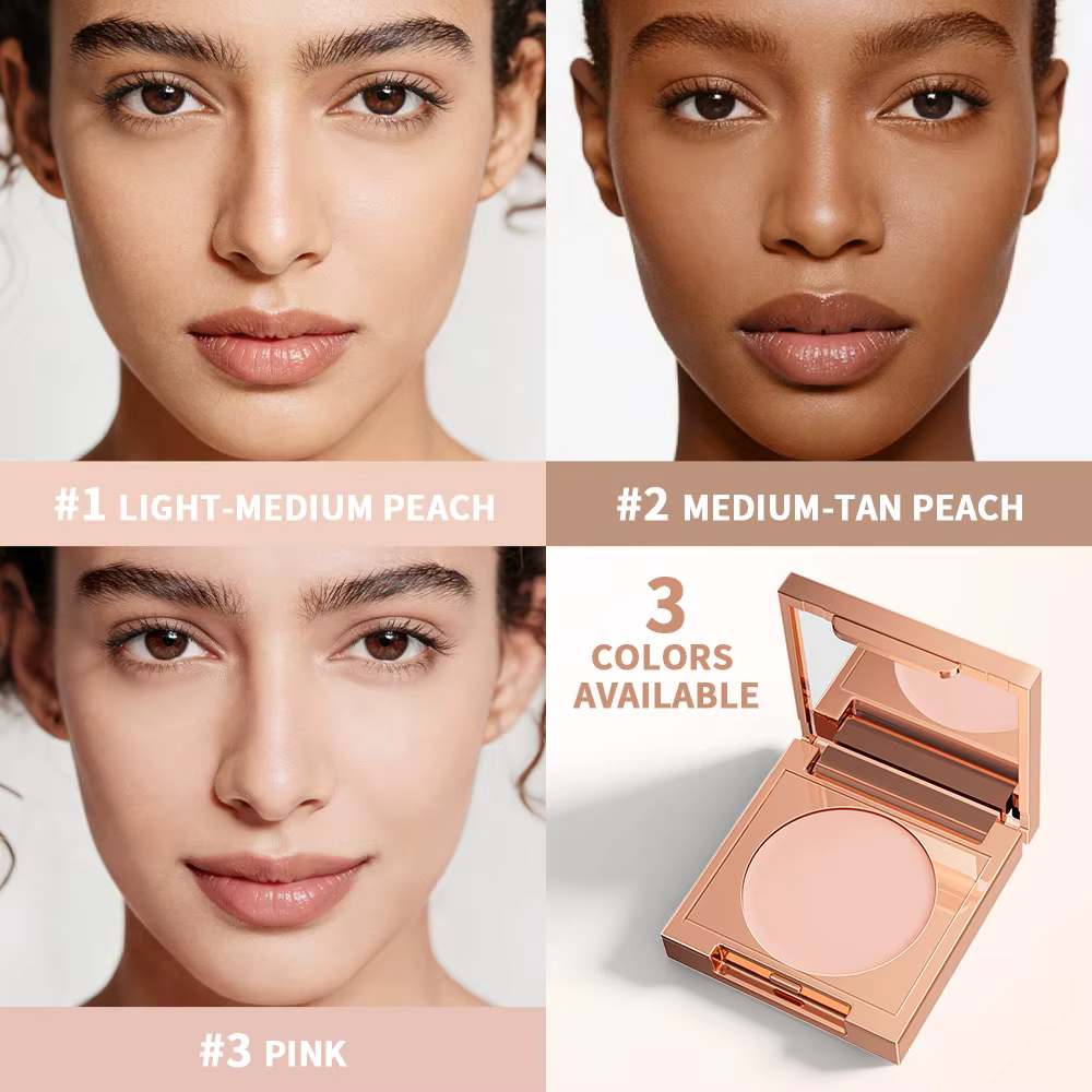 Correcteur éclaircissant hydratant pour les yeux et crème contre le contour