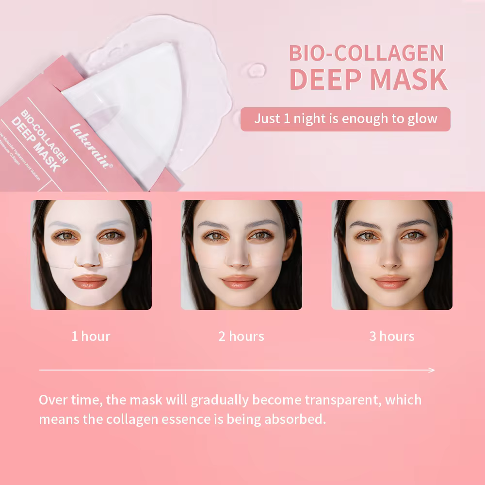 Bio-colagène véritable masque profond supplément collagène hydratant nuit
