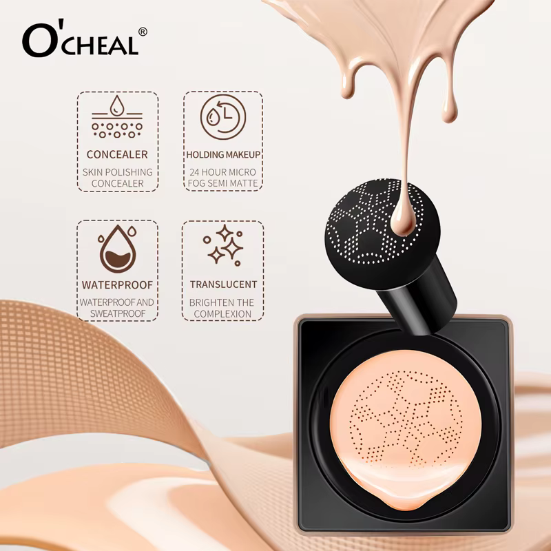 Crème CC O'CHEAL Mushroom Cushion
