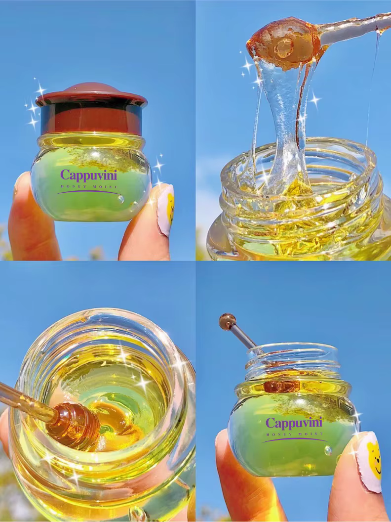 Le masque à lèvres Transparent Honey Pot hydrate