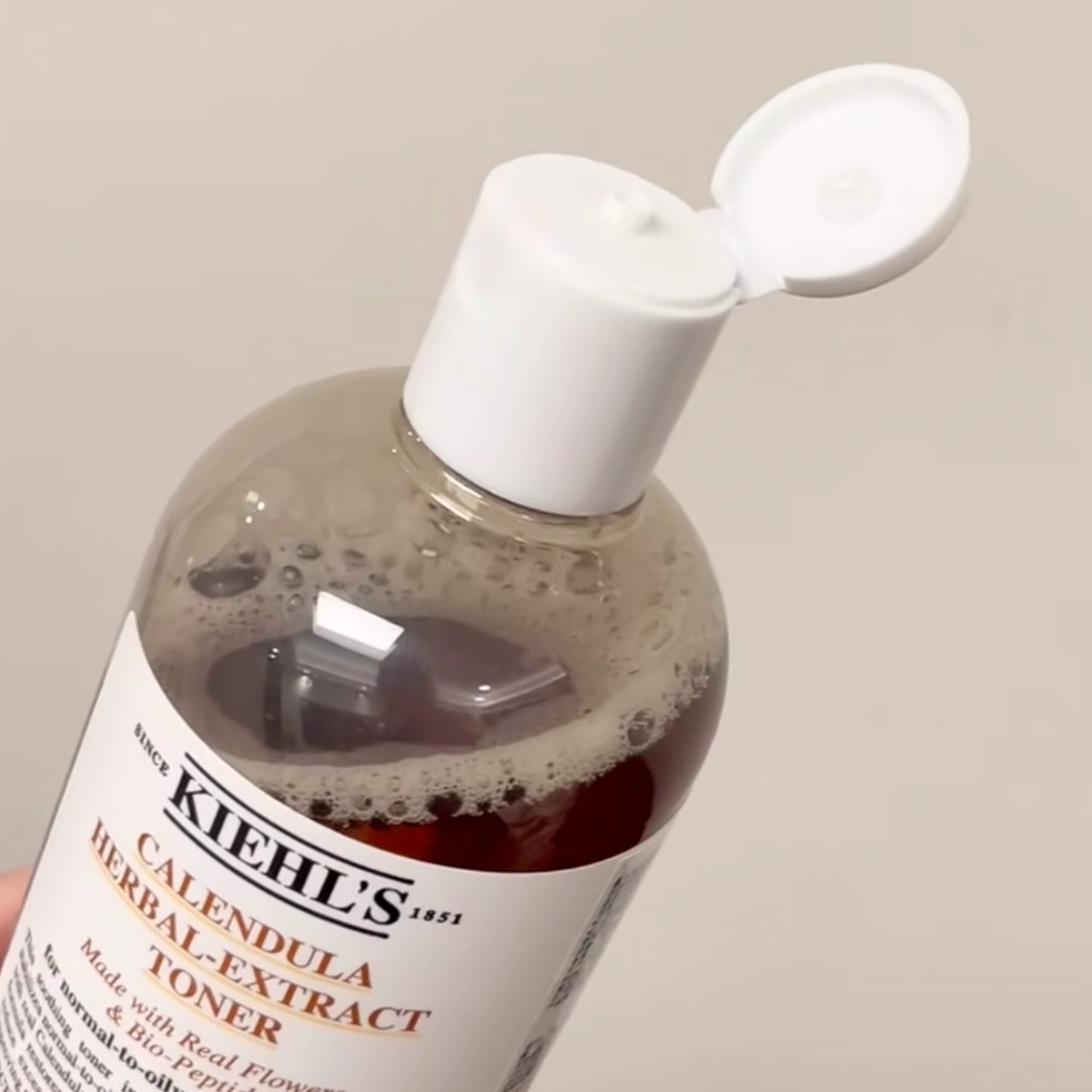 Tonique à l'extrait de calendula Kiehls 250ml 40ml Sans alcool Apaisant Contrôle du sébum Soulagement des rougeurs Minimisation des pores Pour peaux grasses
