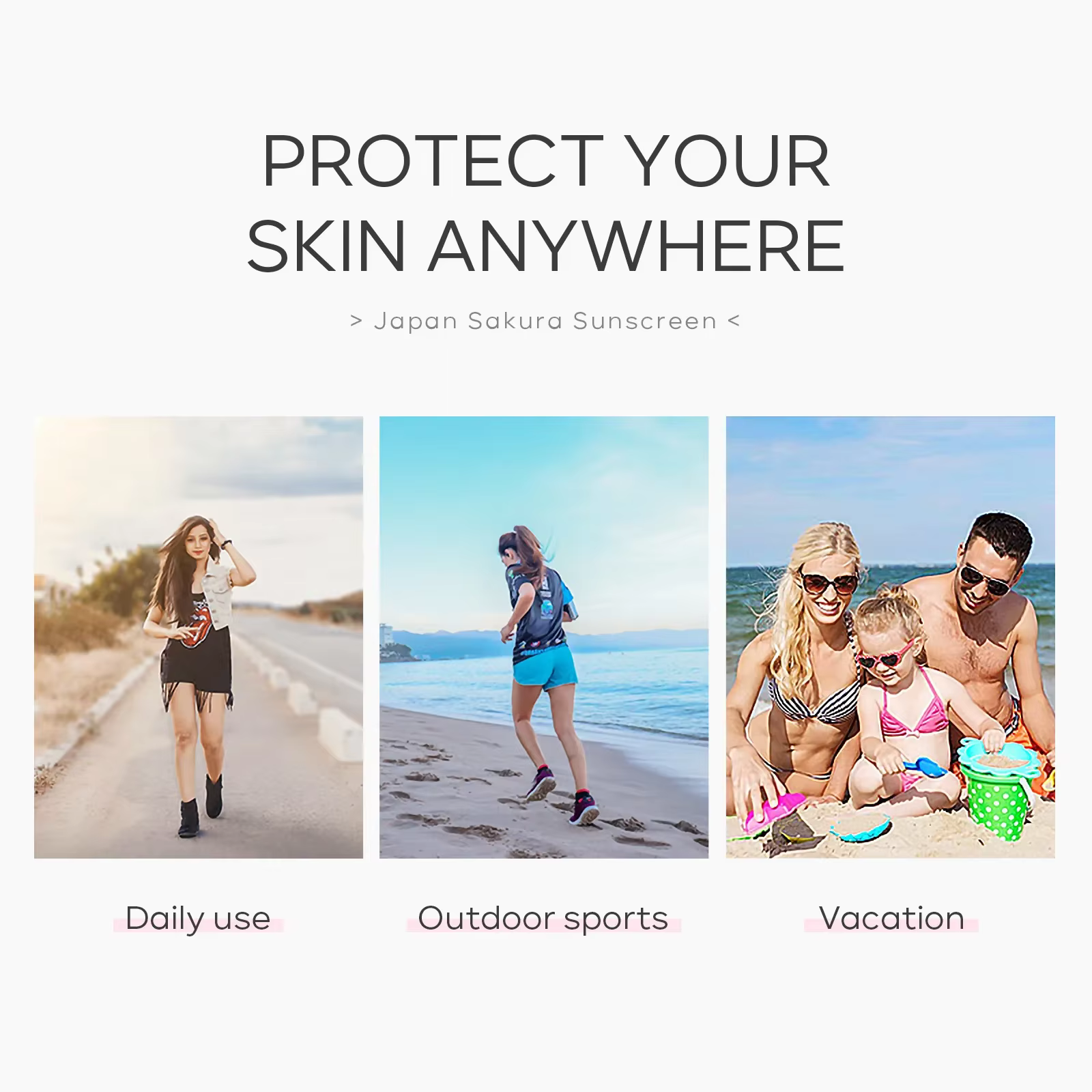 Crème de protection solaire Sakura