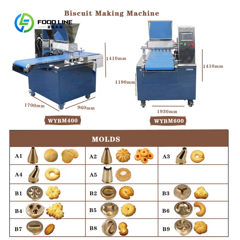 Machine à former des biscuits, des cupcakes et des gâteaux au chocolat personnalisés