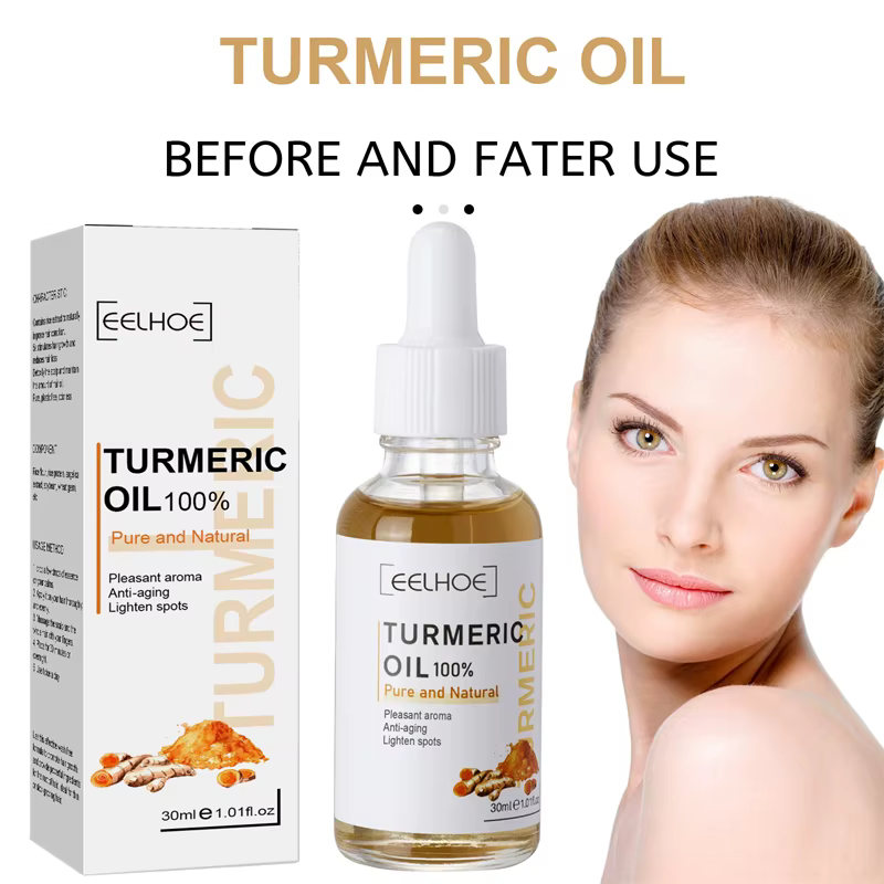 Sérum pour le visage au curcuma