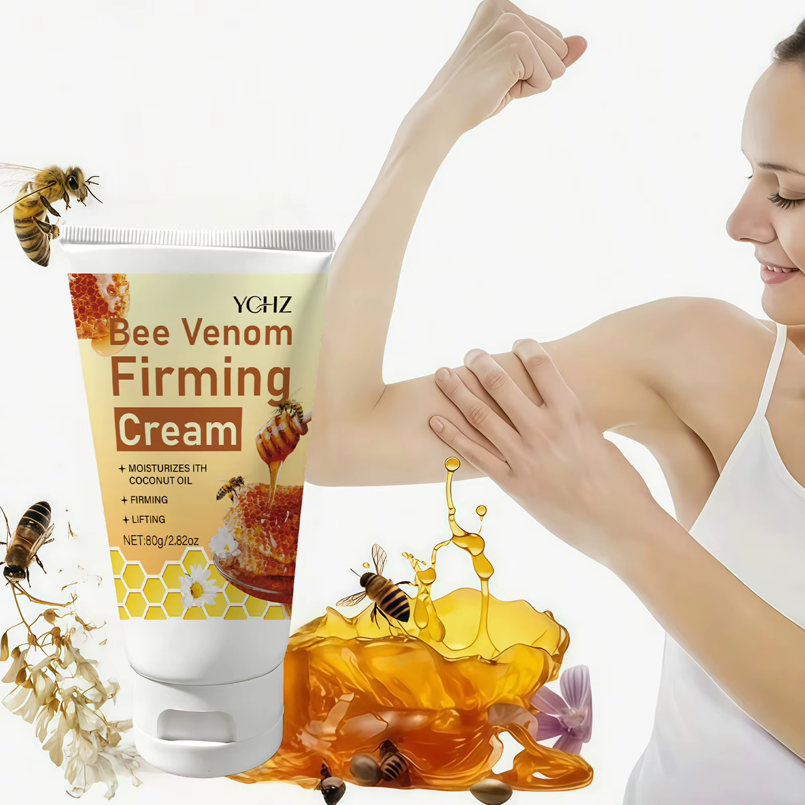 Crème raffermissante au venin d'abeille